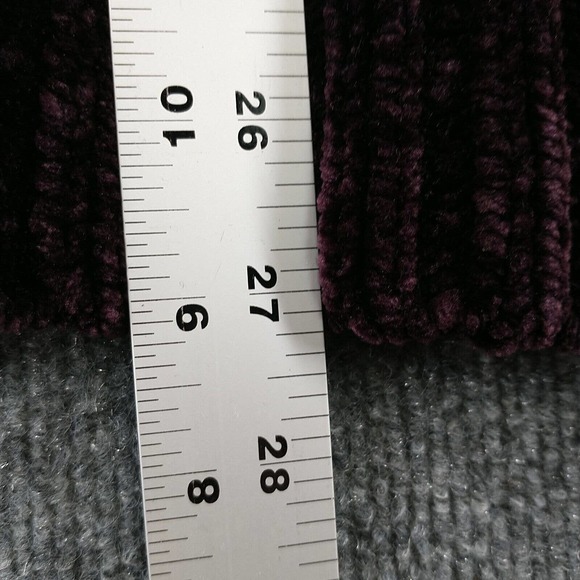 Orvis Women's Knit Sweater Purple Medium Long Sleeve Crew Neck Regular Fit - Picture 10 of 11